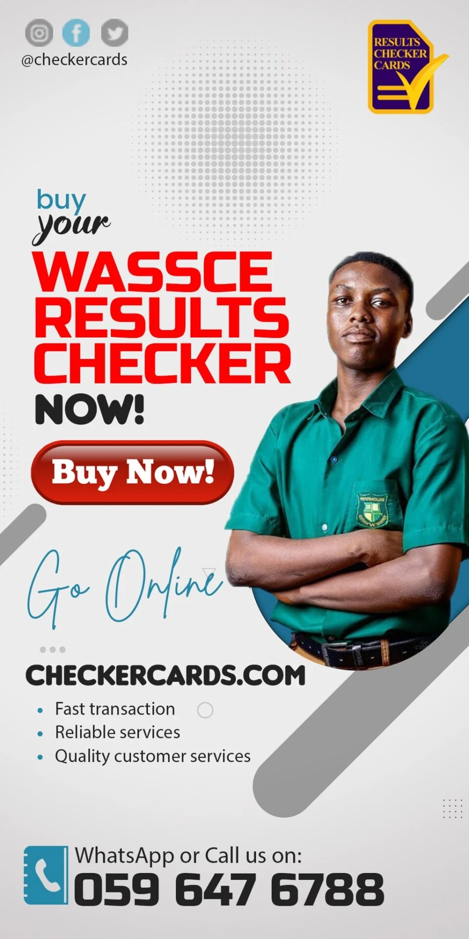 Checker Cards